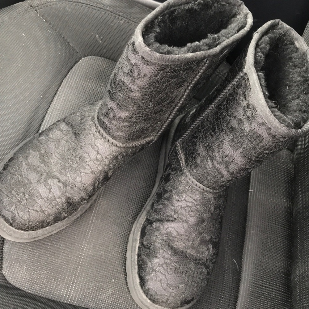 Lace uggs